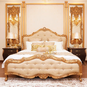Wooden demand Blossom Bed