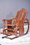 Wooden Carving Racking Chairs