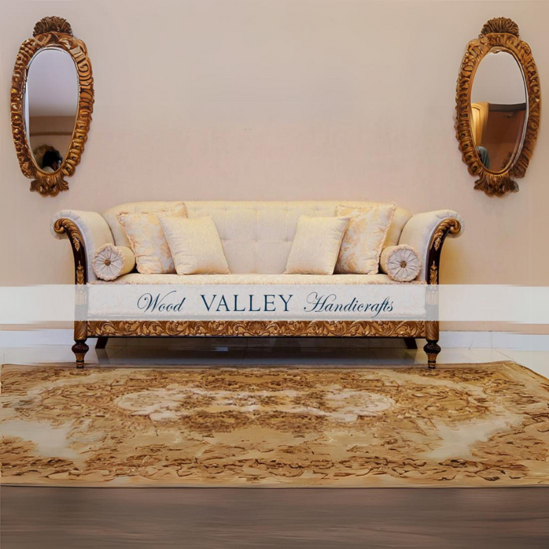 French Gold Sofa Set