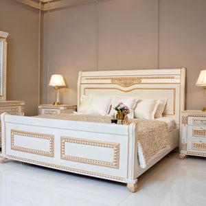 Zinc Gold Bed Set