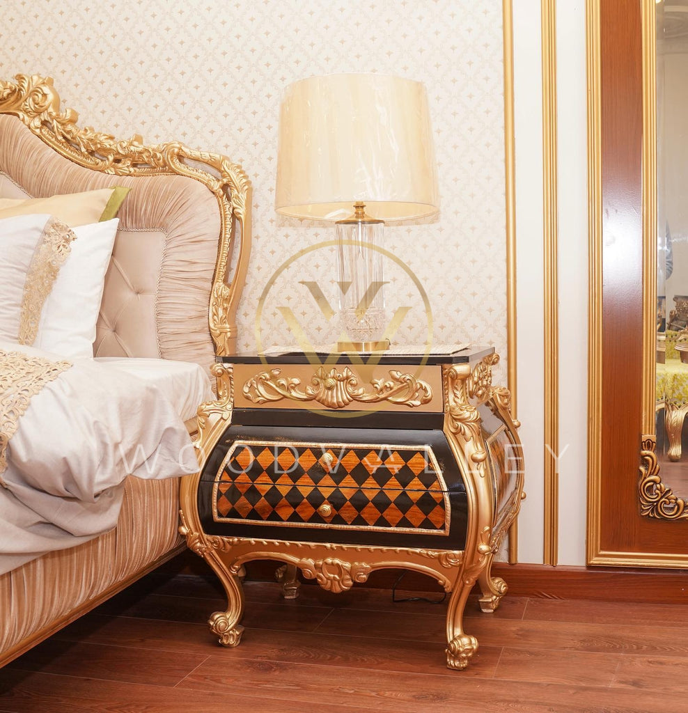 GOLD CALISTO BED