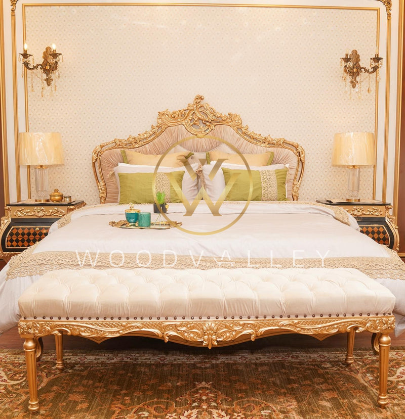 GOLD CALISTO BED SET - Bed Set