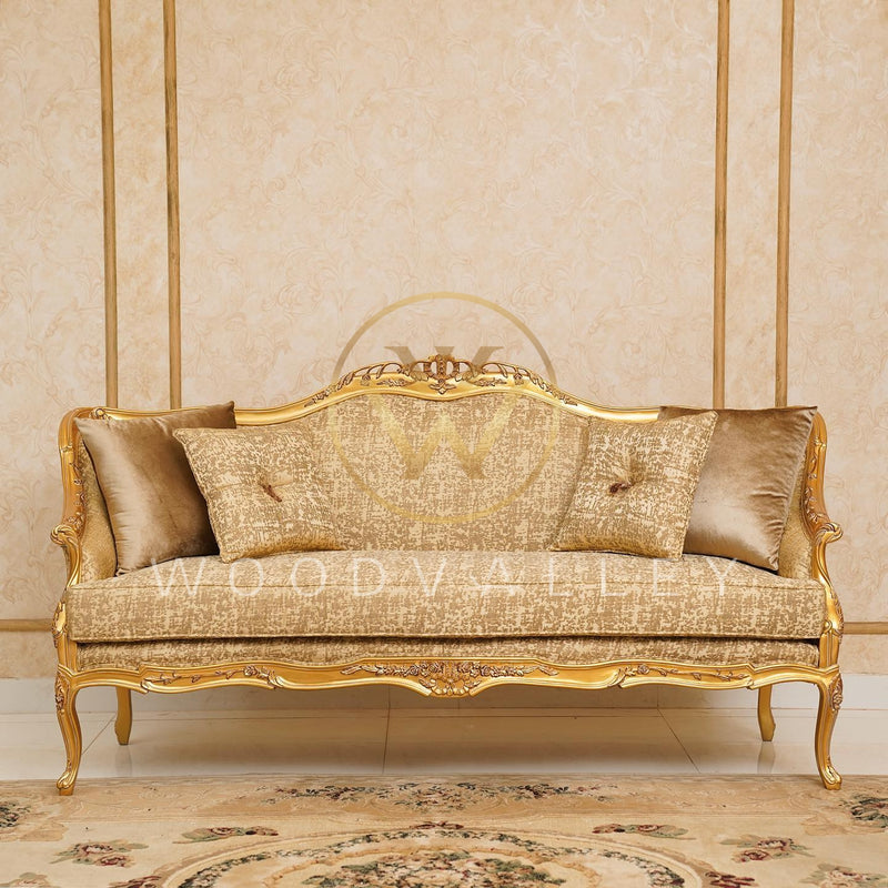 7 Seater Sofa With Center Table - Sofa Set - Table