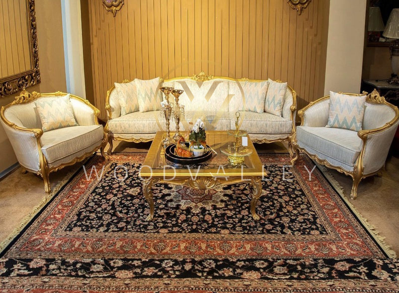 Wooden Crazy Classic Sofa