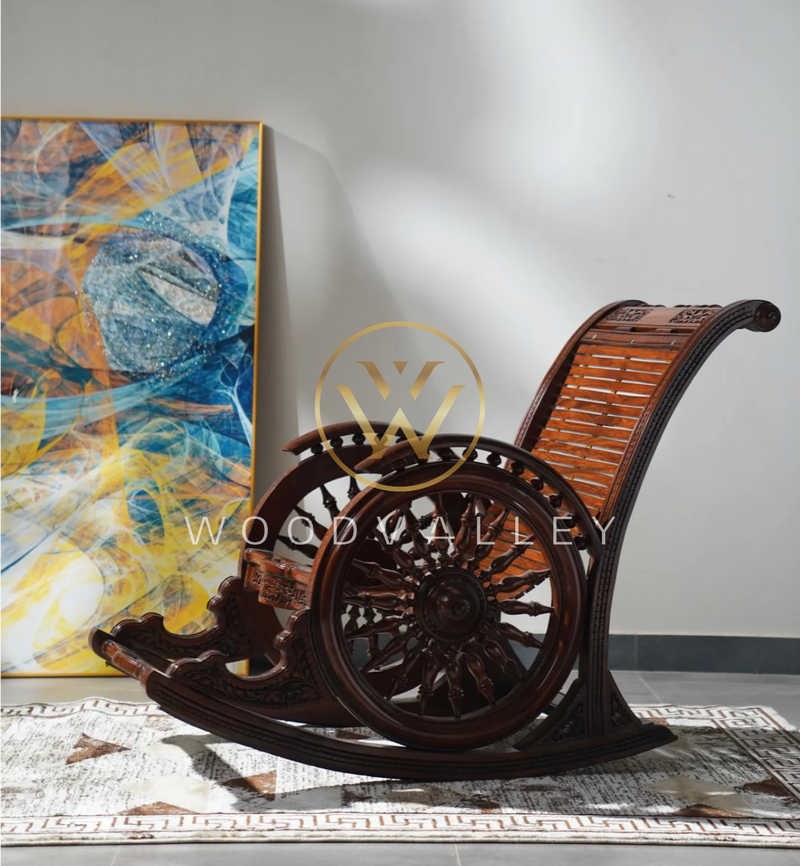wooden Ship Rocking Chair