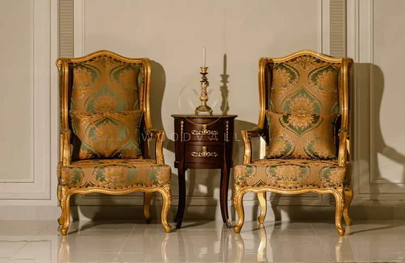 Cabriole Bed Room Chairs Set bed Room Chairs