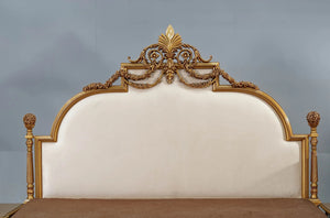 Crown Gold Bed