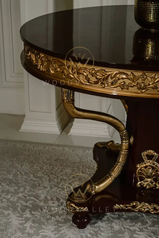 Entrance Round Foyer Table flower Table