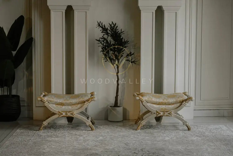 Melrose Ottoman Stool sofa set