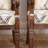 Walnut Chairs Bed Room