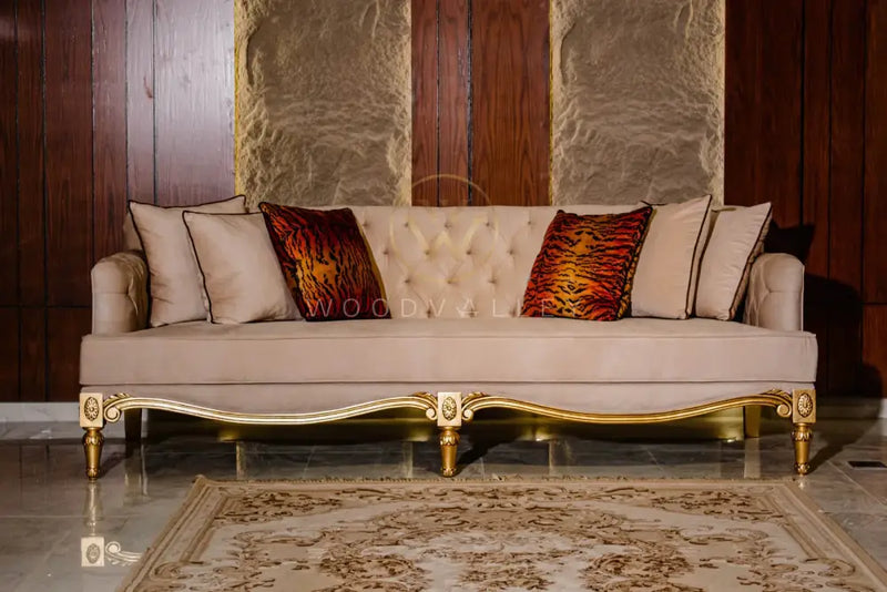 Wooden Alyxandra Sofa Set sofa set