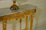 Wooden Baroque Console mirror