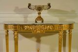 Wooden Baroque Console mirror