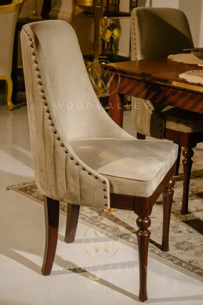 Wooden Brass Dining Dining