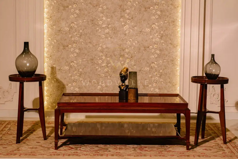 Wooden Center Table sofa set