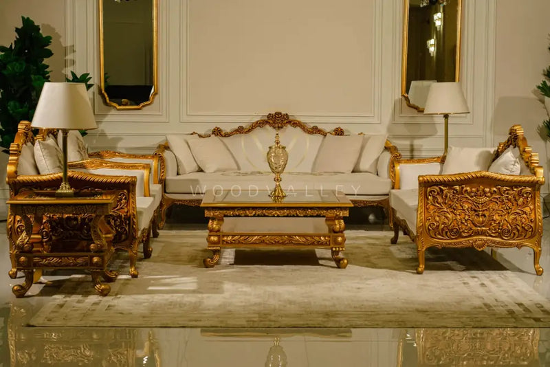 Wooden Juliet Sofa sofa set