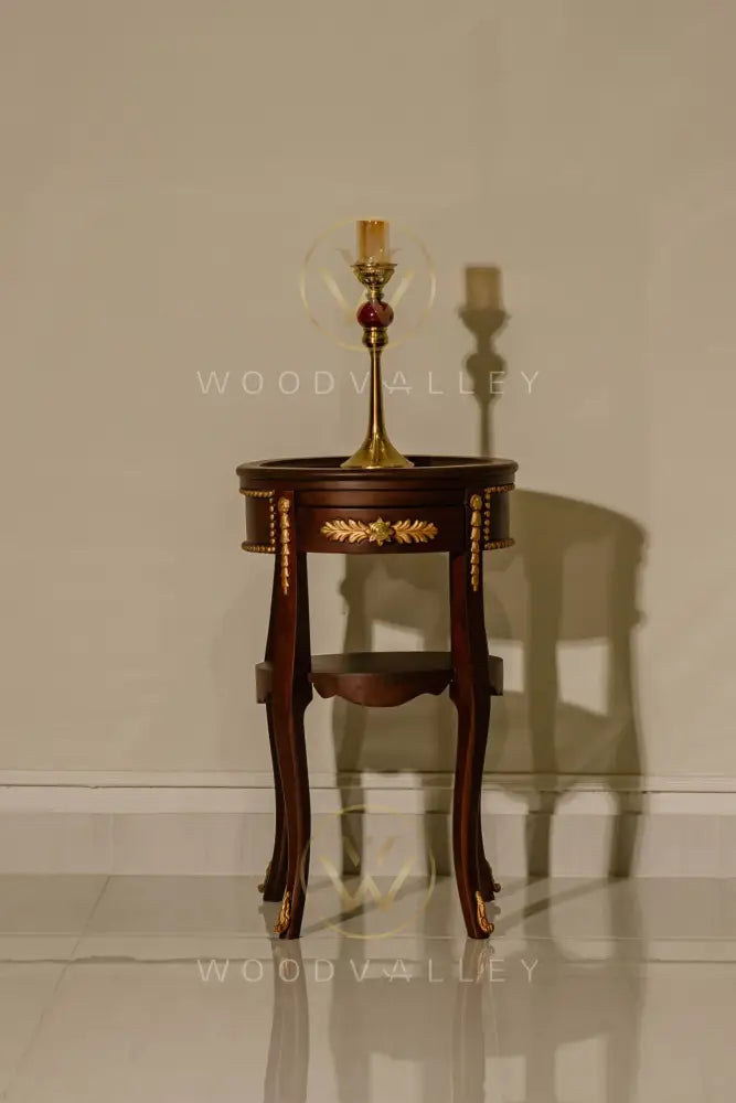 Wooden One Draw Table flower Table