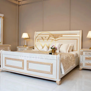 Zinc Gold Bed Set