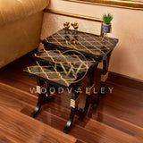 Weave Nesting Tables-woodvalley