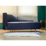 Spencer Blue Velvet Sofa-woodvalley