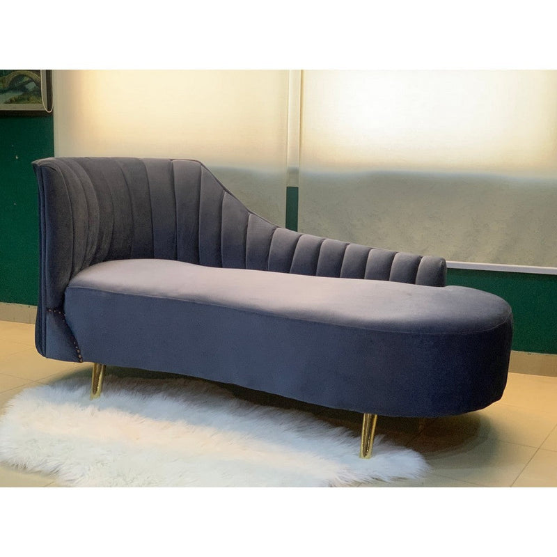 Spencer Blue Velvet Sofa-woodvalley