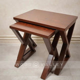 Sheesham Wood Nesting Table Set