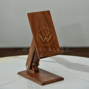 Wooden Adjustable Mobile Stand-woodvalley