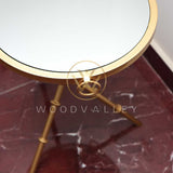 Golden Iron Table - Side Table - Corner Table